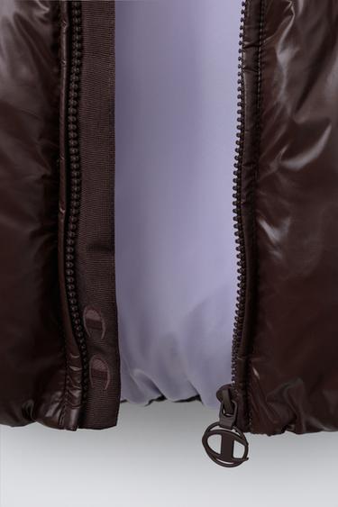 CHAMPION ® X ZARA EMBROIDERED PADDED JACKET - Brown by Zara - Image 7