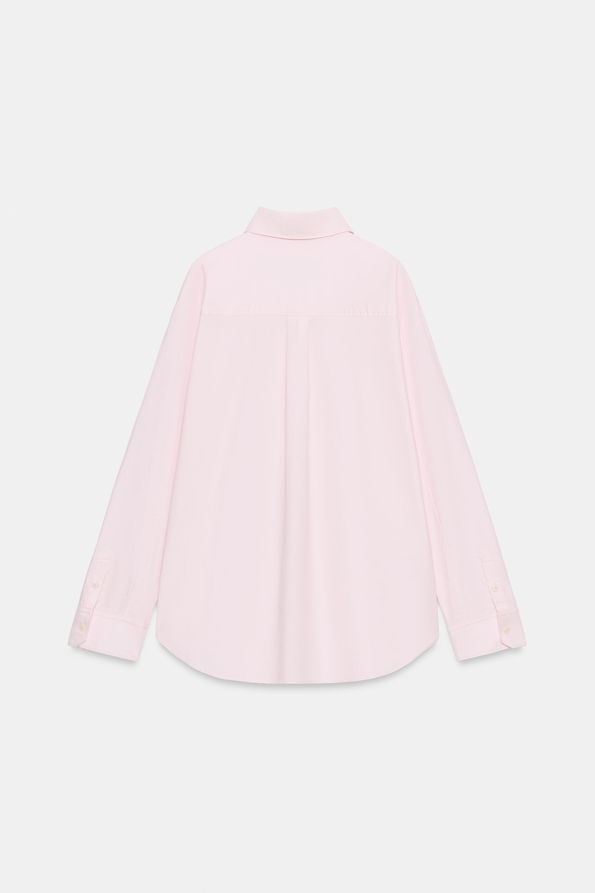 ZW COLLECTION OXFORD FROG FASTENING SHIRT