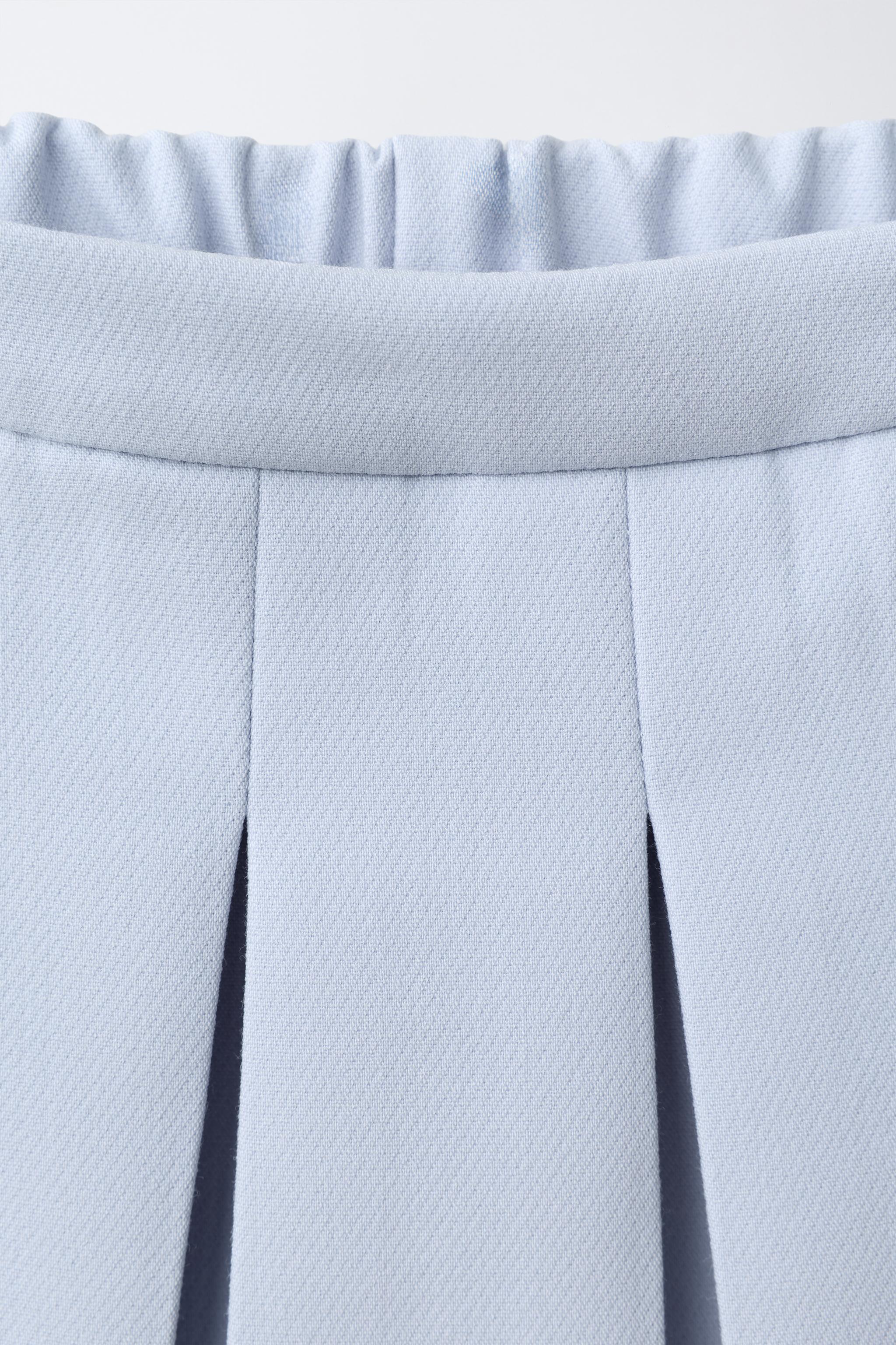 Детские юбки Zara PLEATED SKORT — фото 3