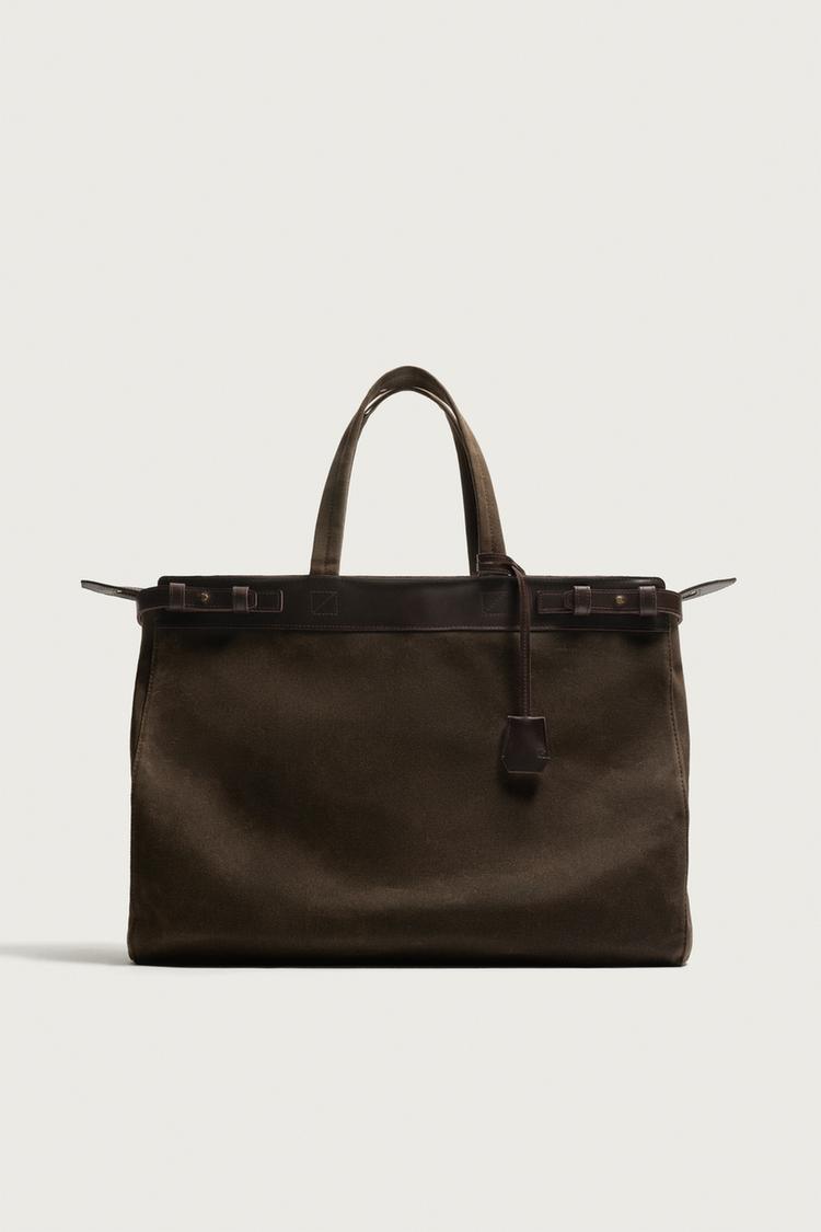 BOLSO SHOPPER DETALLES PIEL