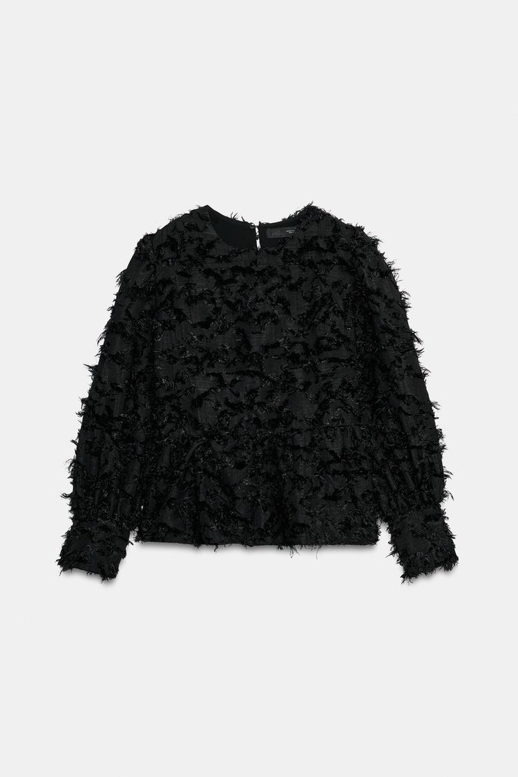 FRAYED BLOUSE