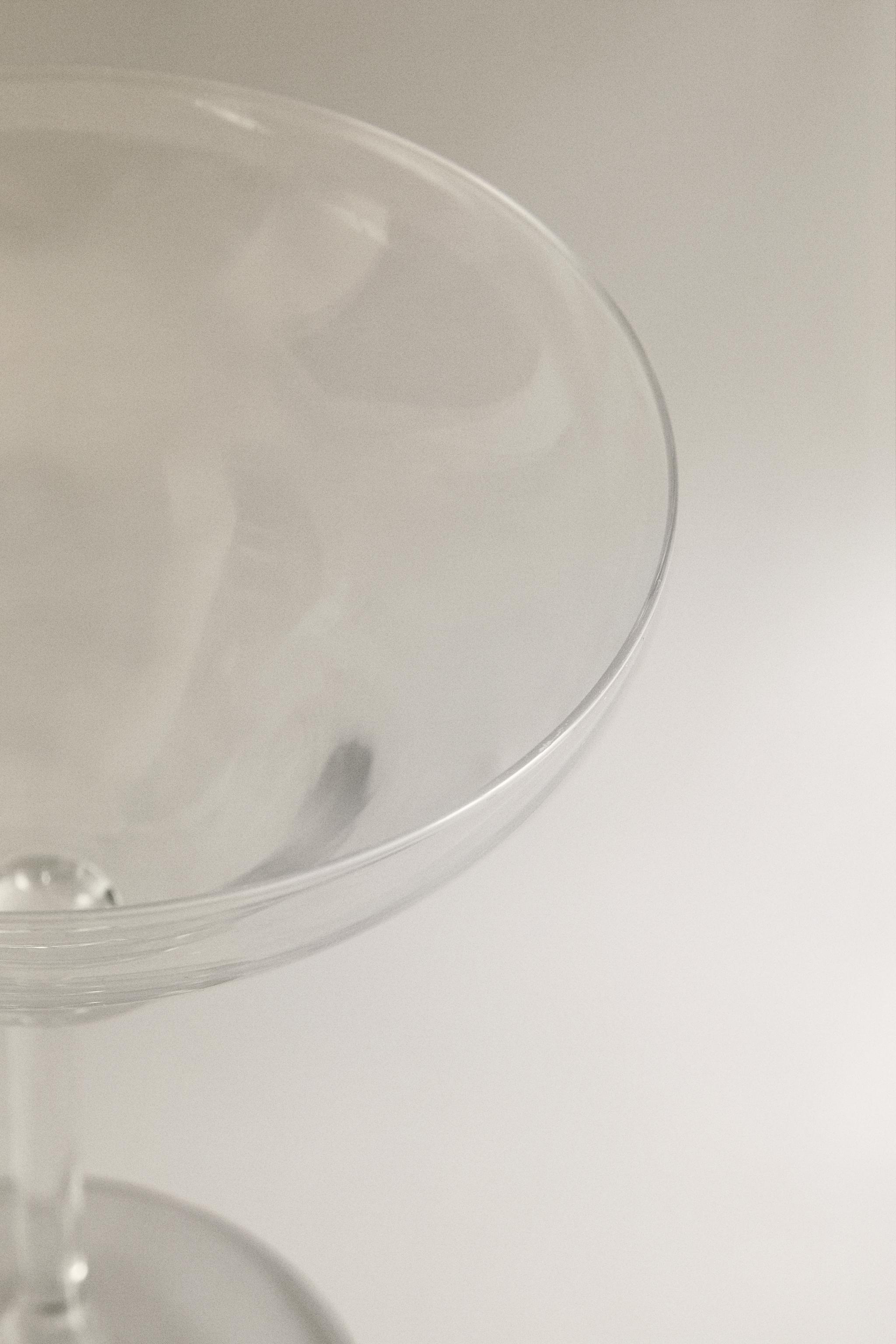 CRYSTALLINE COCKTAIL GLASS