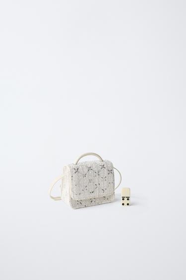 SEQUIN CROSSBODY BAG - Ecru White by Zara - Image 5