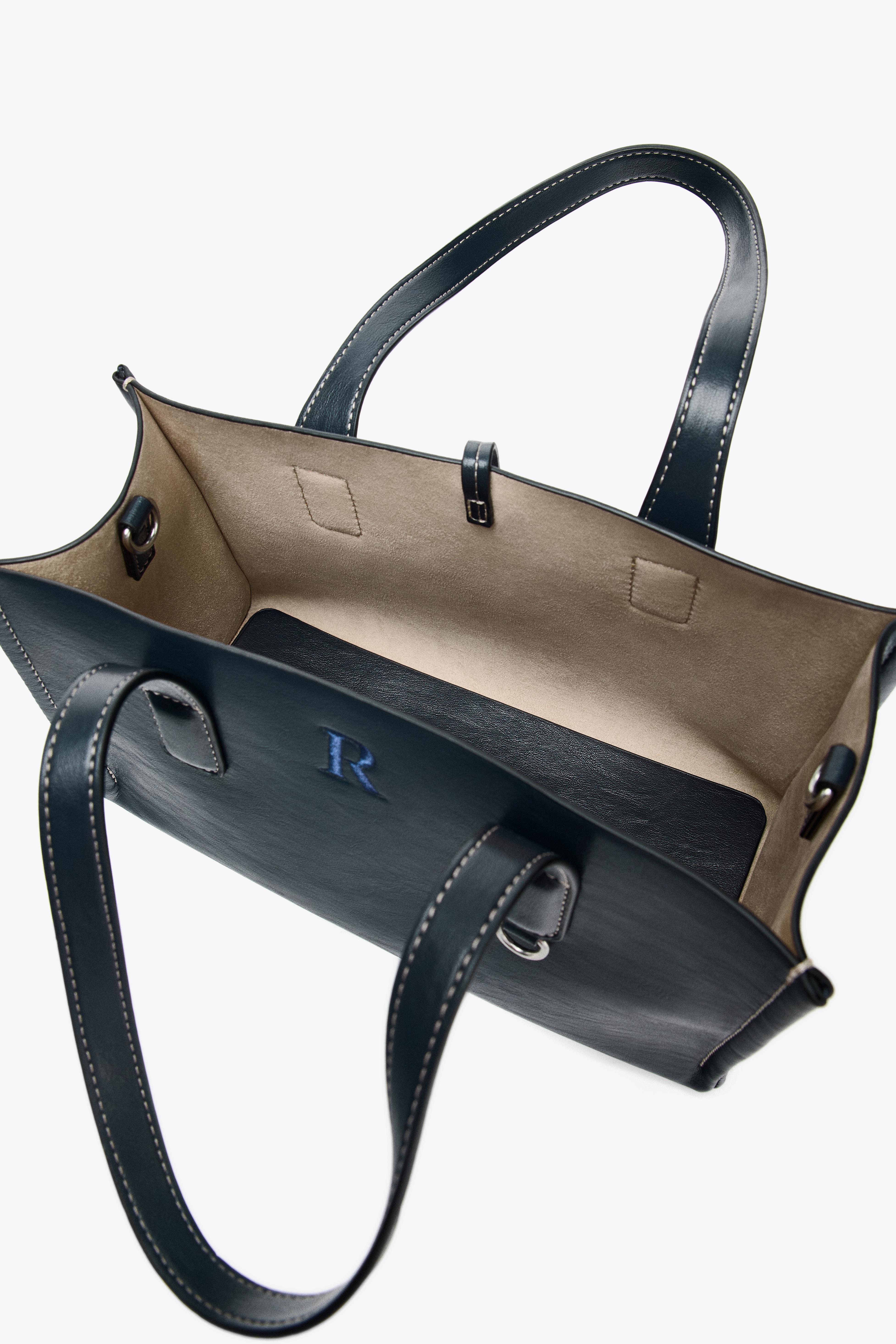 SHOPPER BAG - Blue | ZARA United States