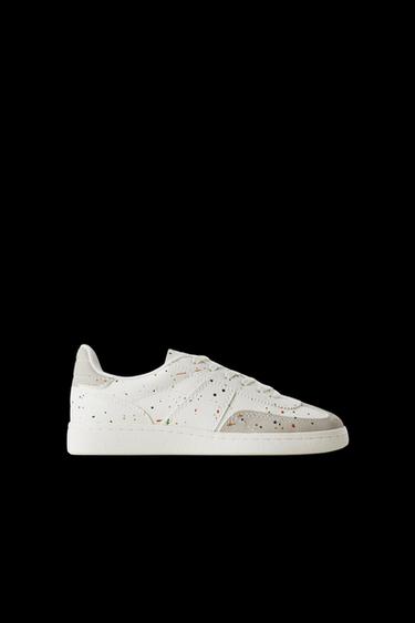 SNEAKER MIT FARBEFFEKKT - Weiß von Zara - Bild 0