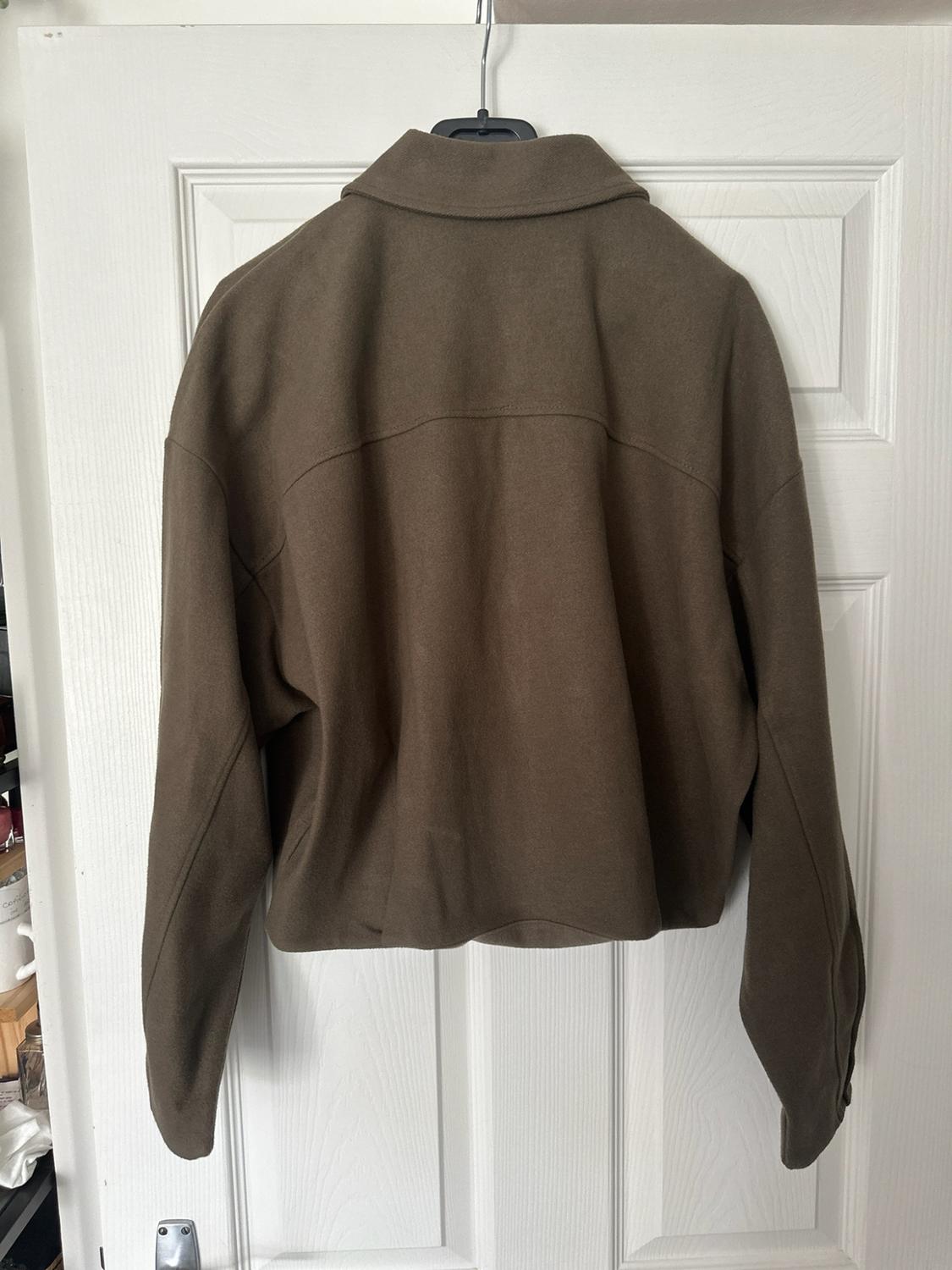 SOFT ZIP-UP BOMBER JACKET - Image 4