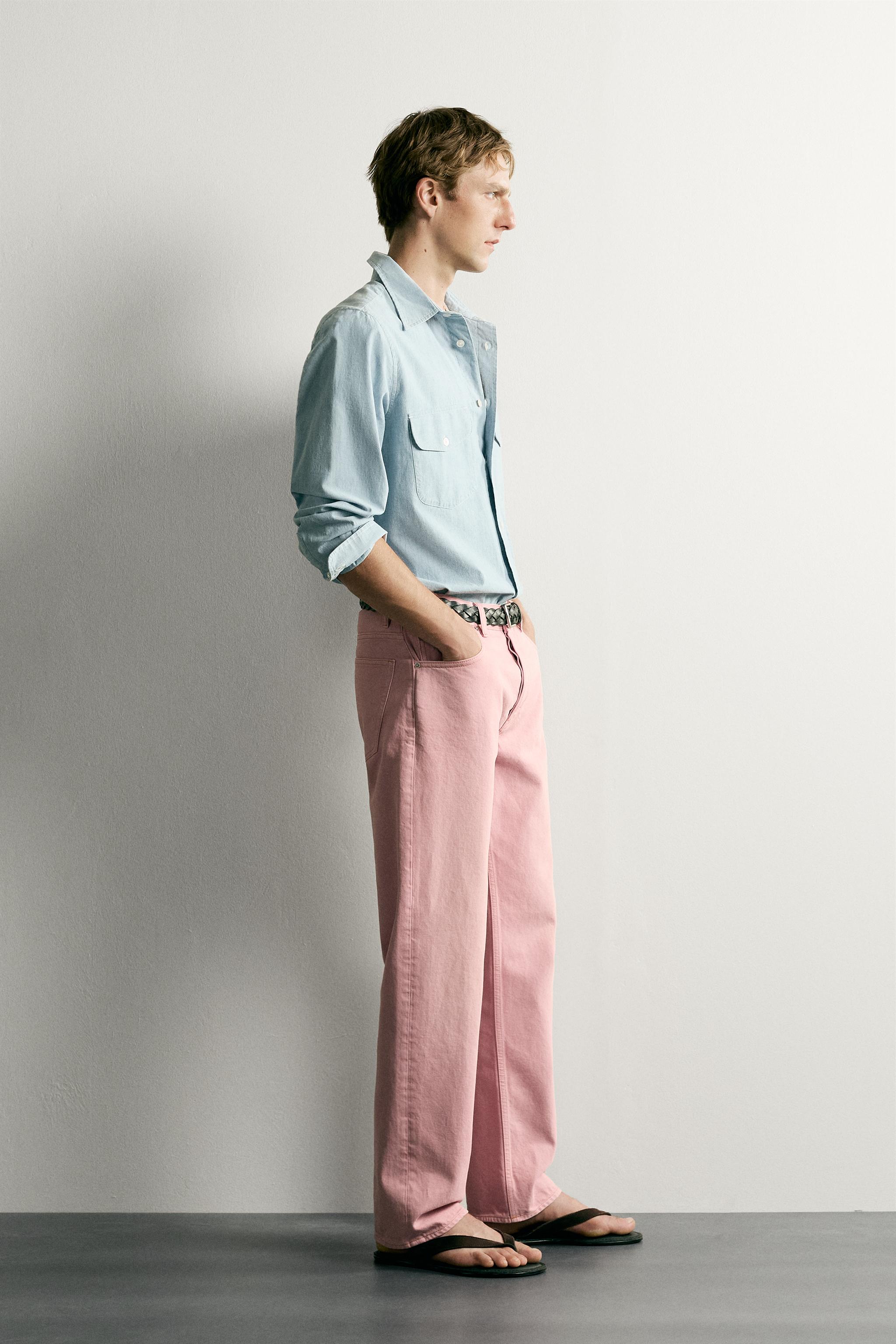 Zara STRAIGHT FIT JEAN görsel 4