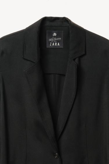 FLUID POCKET BLAZER WILLY CHAVARRIA X ZARA - Black by Zara - Image 4