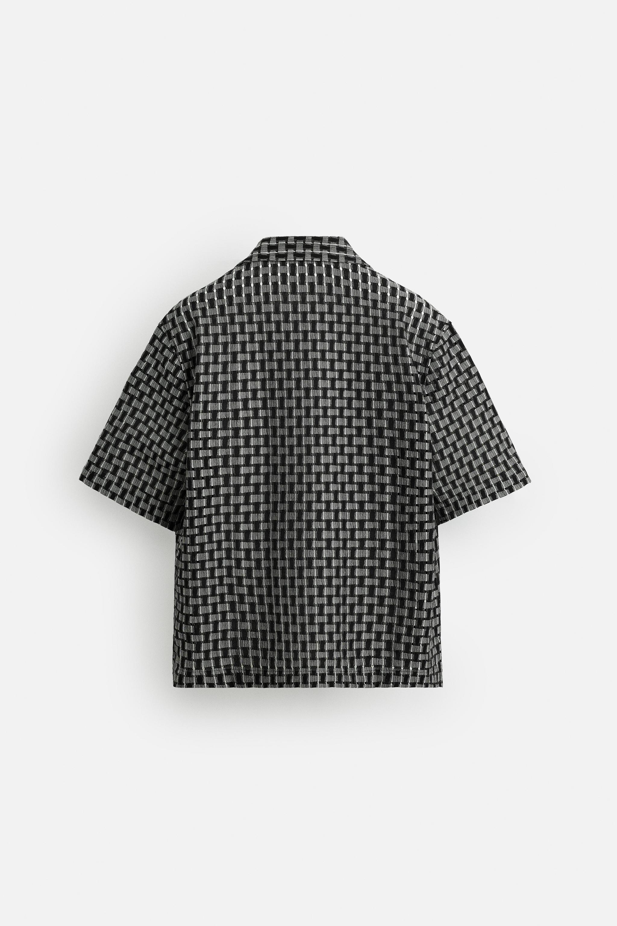 その他 yyy TEXTURED SHIRT - Black | ZARA United States