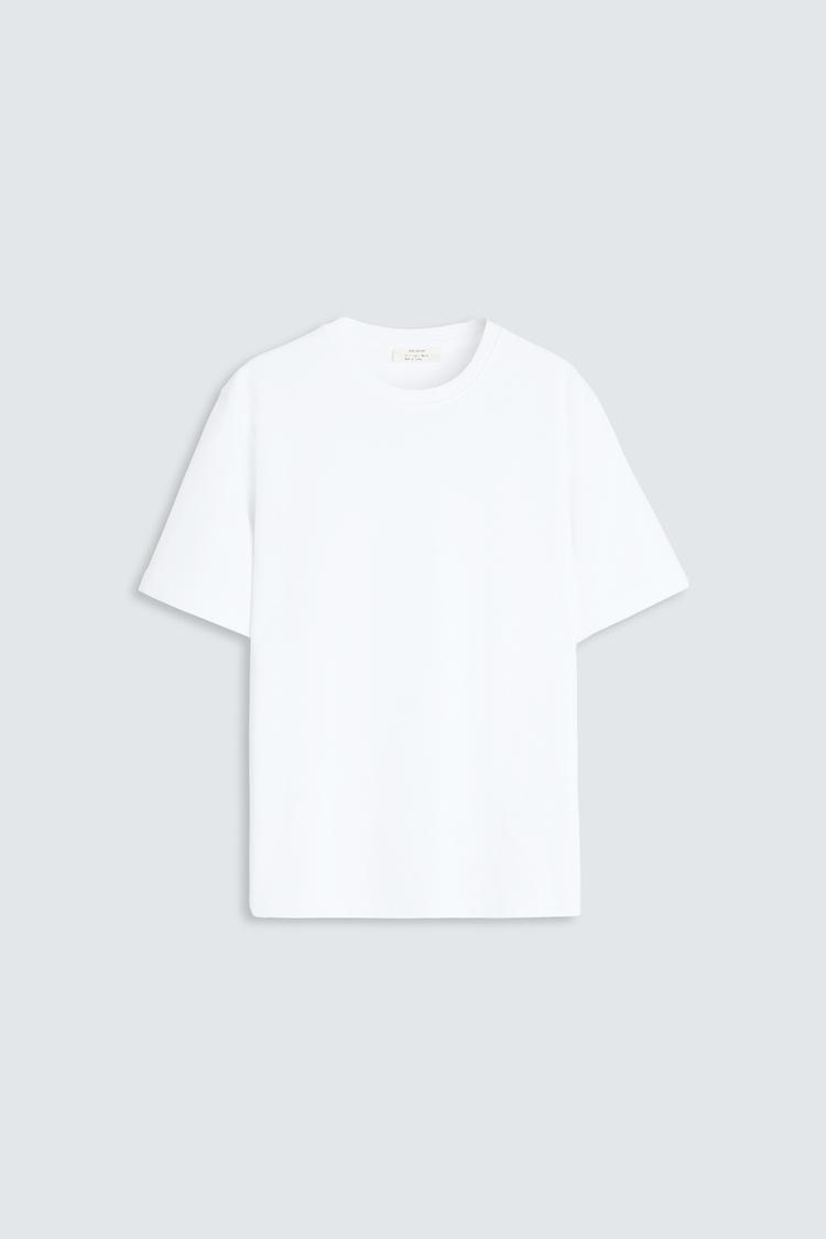 ZARA HEAVYWEIGHT SHORT SLEEVE T-SHIRT