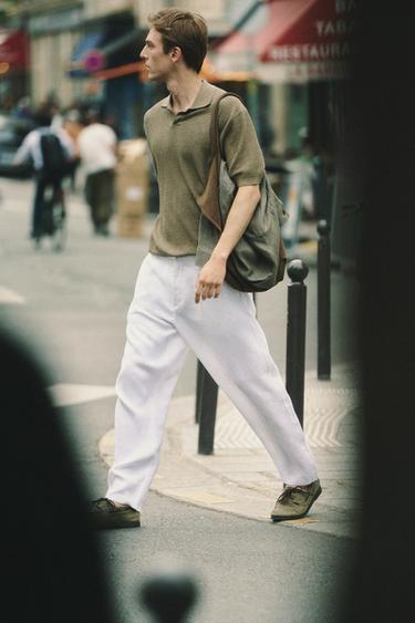 LOOK - BURDEOS/CRUDO de Zara