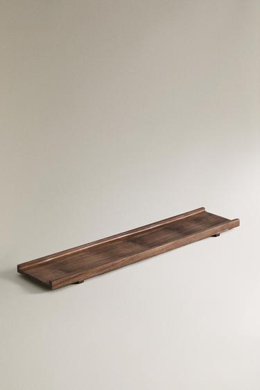 WOODEN BATHTUB SUPPORT TRAY - Light beige by Zara - Image 1