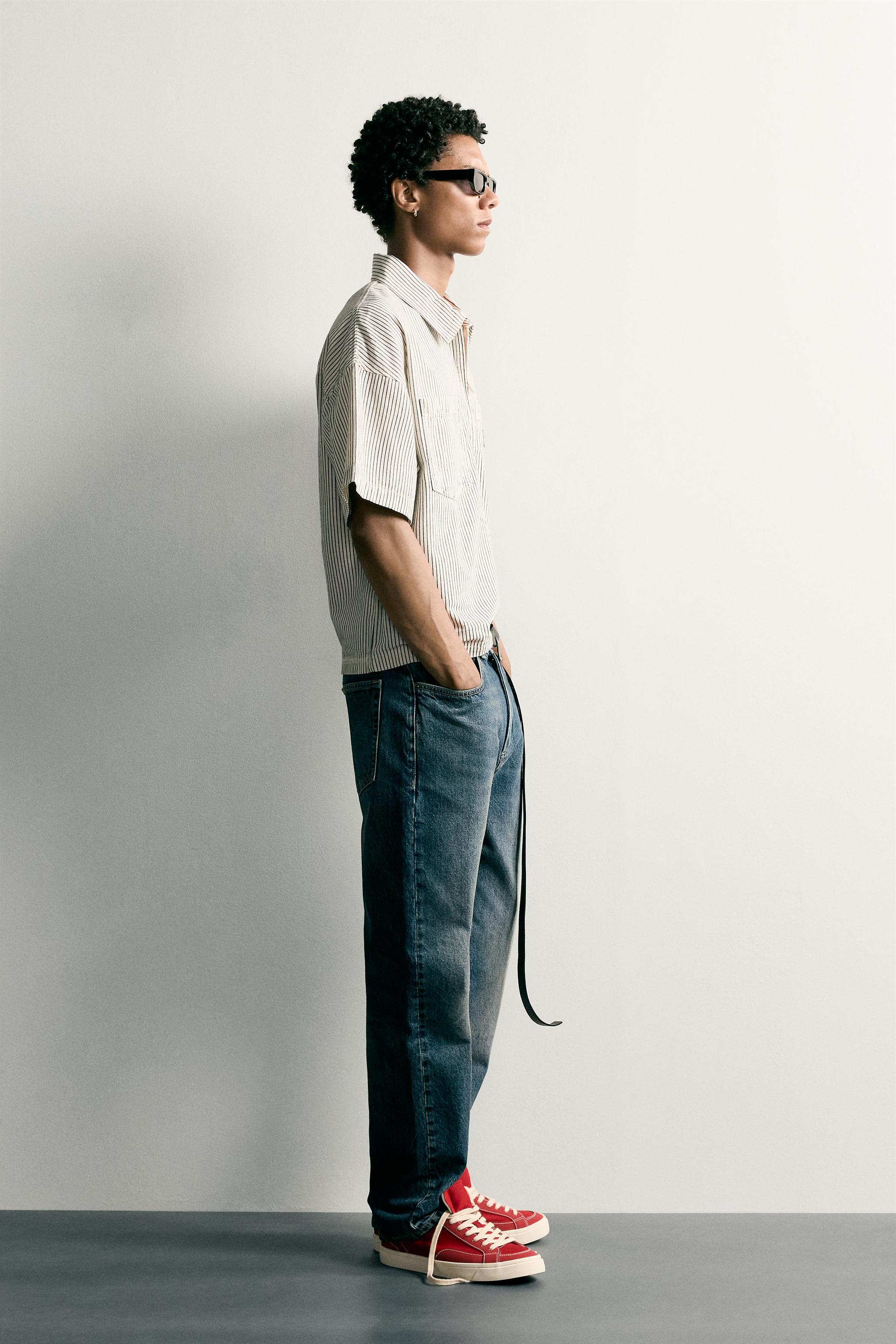 ZIP POLO SHIRT WITH POCKETS