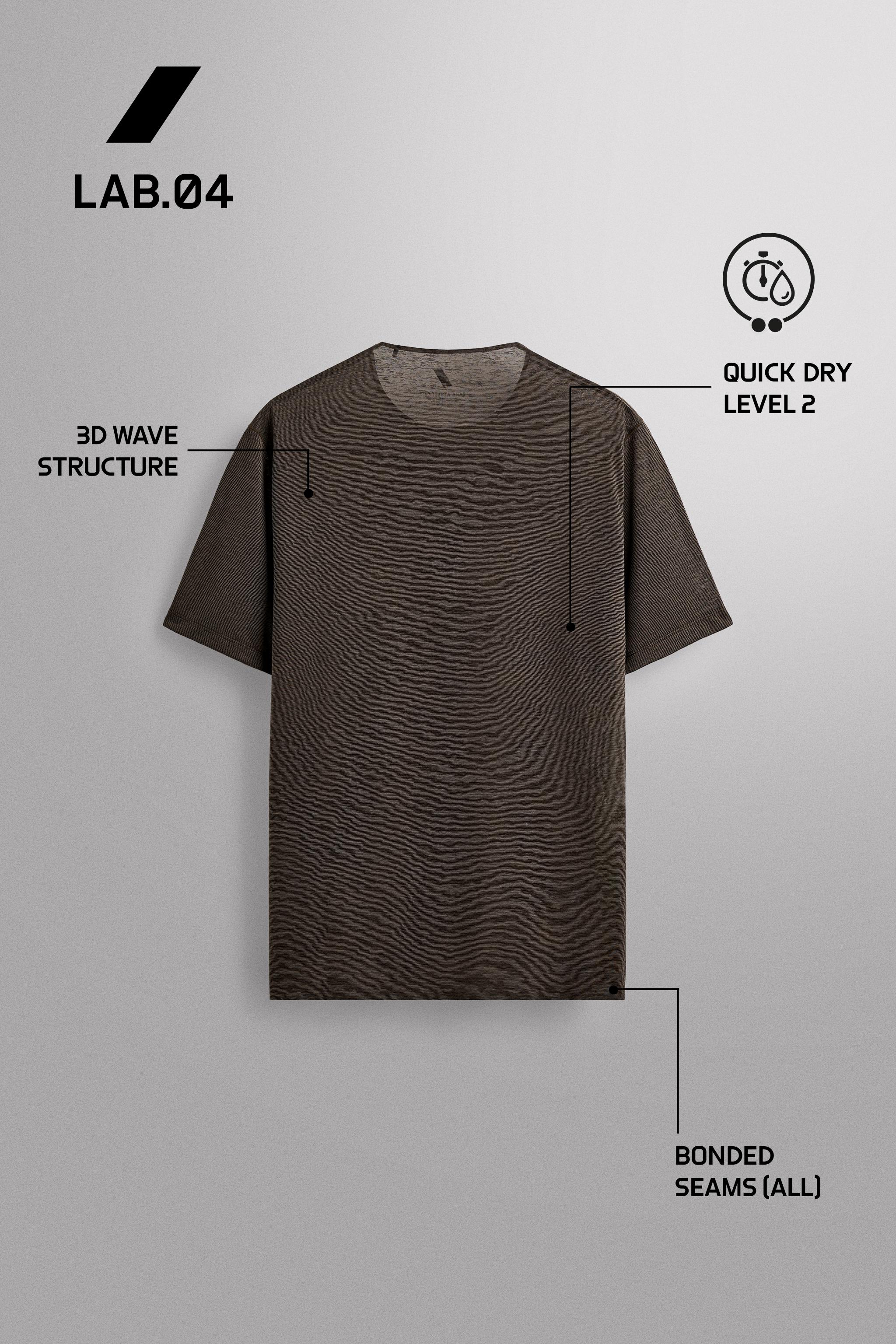LIGHTWEIGHT STRUCTURED RUNNING T-SHIRT - Mid-green | ZARA United
