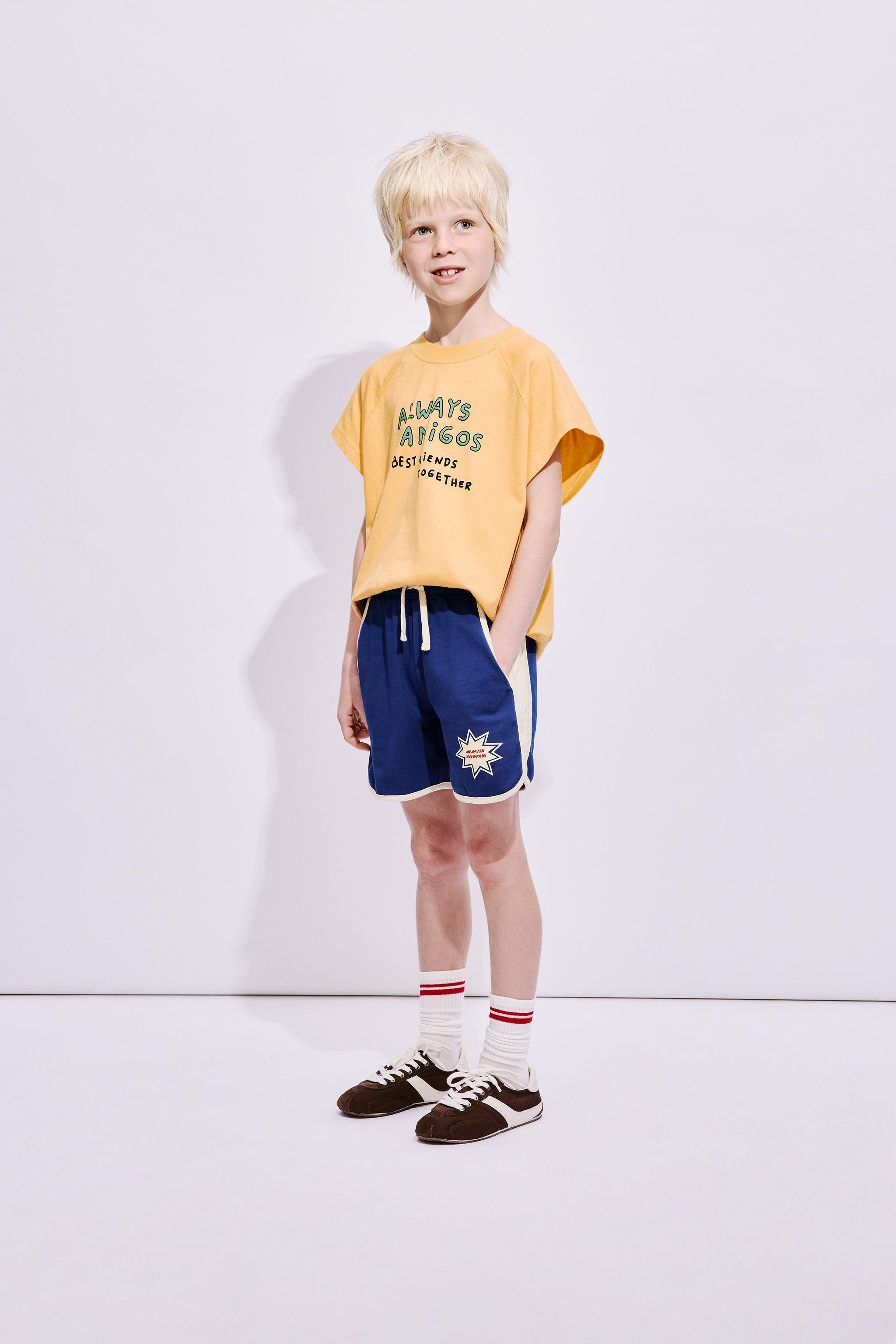 PRINTED TEXT T-SHIRT