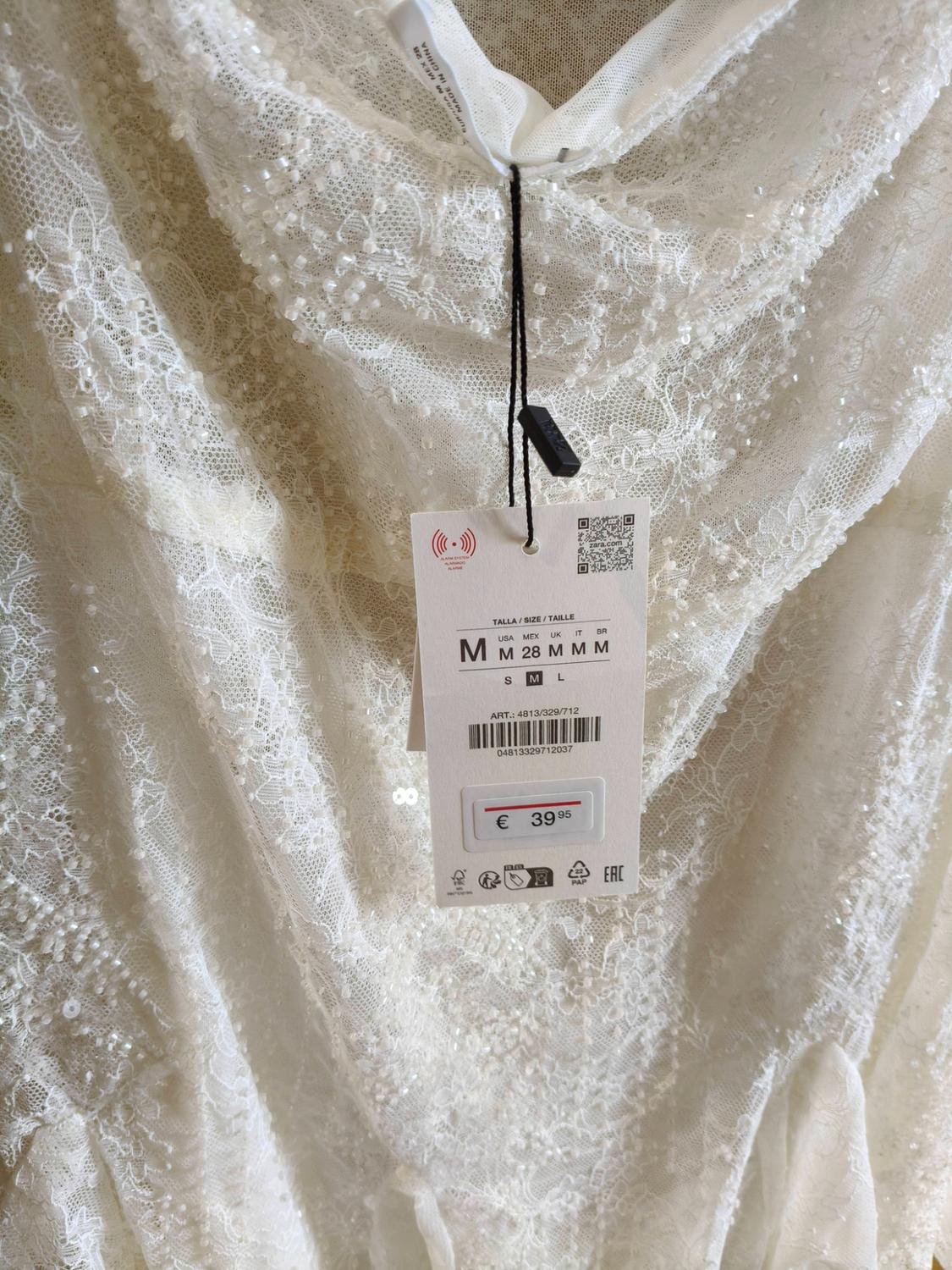 EMBROIDERED LACE HALTER DRESS - Image 6