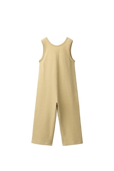 PLAIN JUMPSUIT - Mustard by Zara