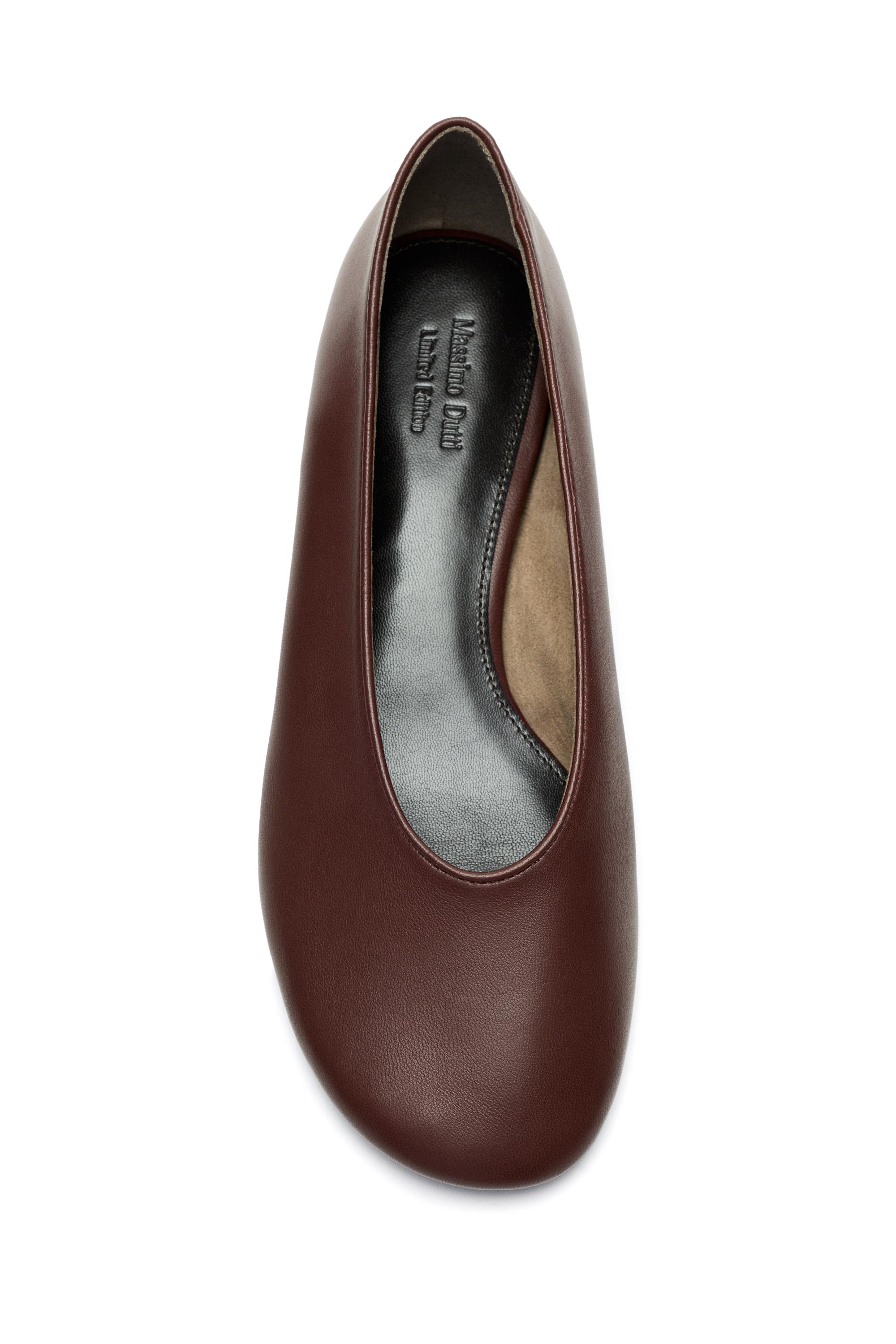 Low heel leather ballet flat - LIMITED EDITION