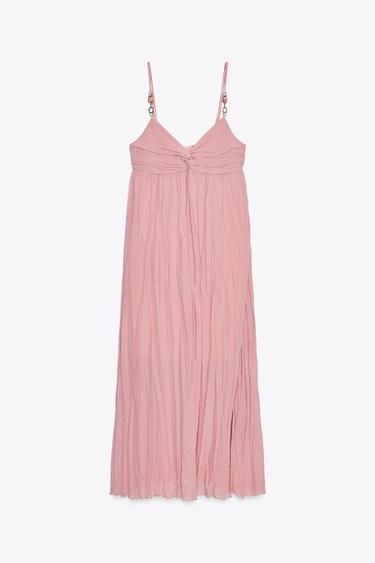 ROBE MI-LONGUE FOURNITURES - MARSALA de Zara - Image 5