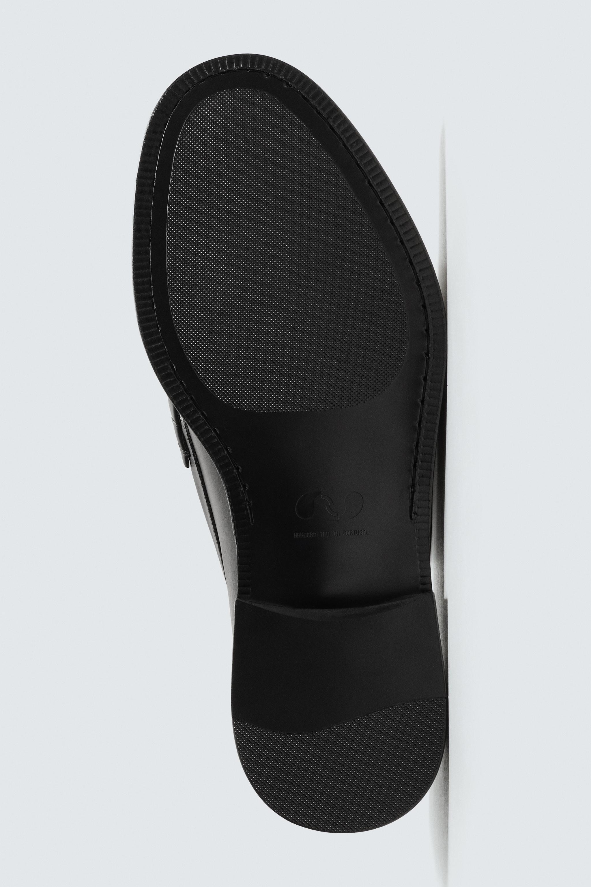 LEATHER PENNY LOAFERS