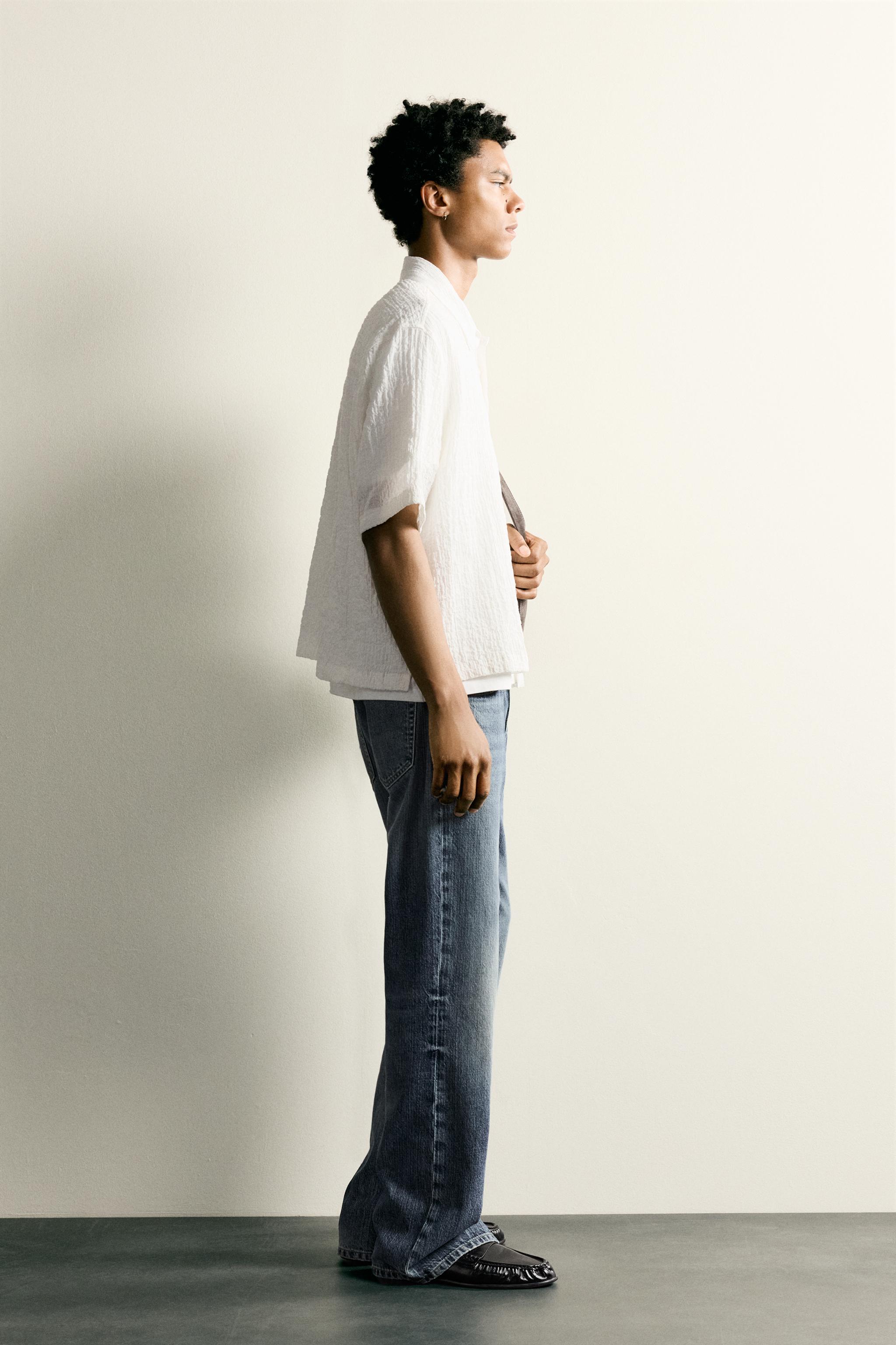TEXTURED RELAXED FIT SHIRT