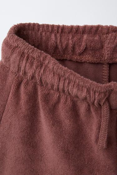 BERMUDA EN TISSU SERVIETTE - Terracota de Zara - Image 2