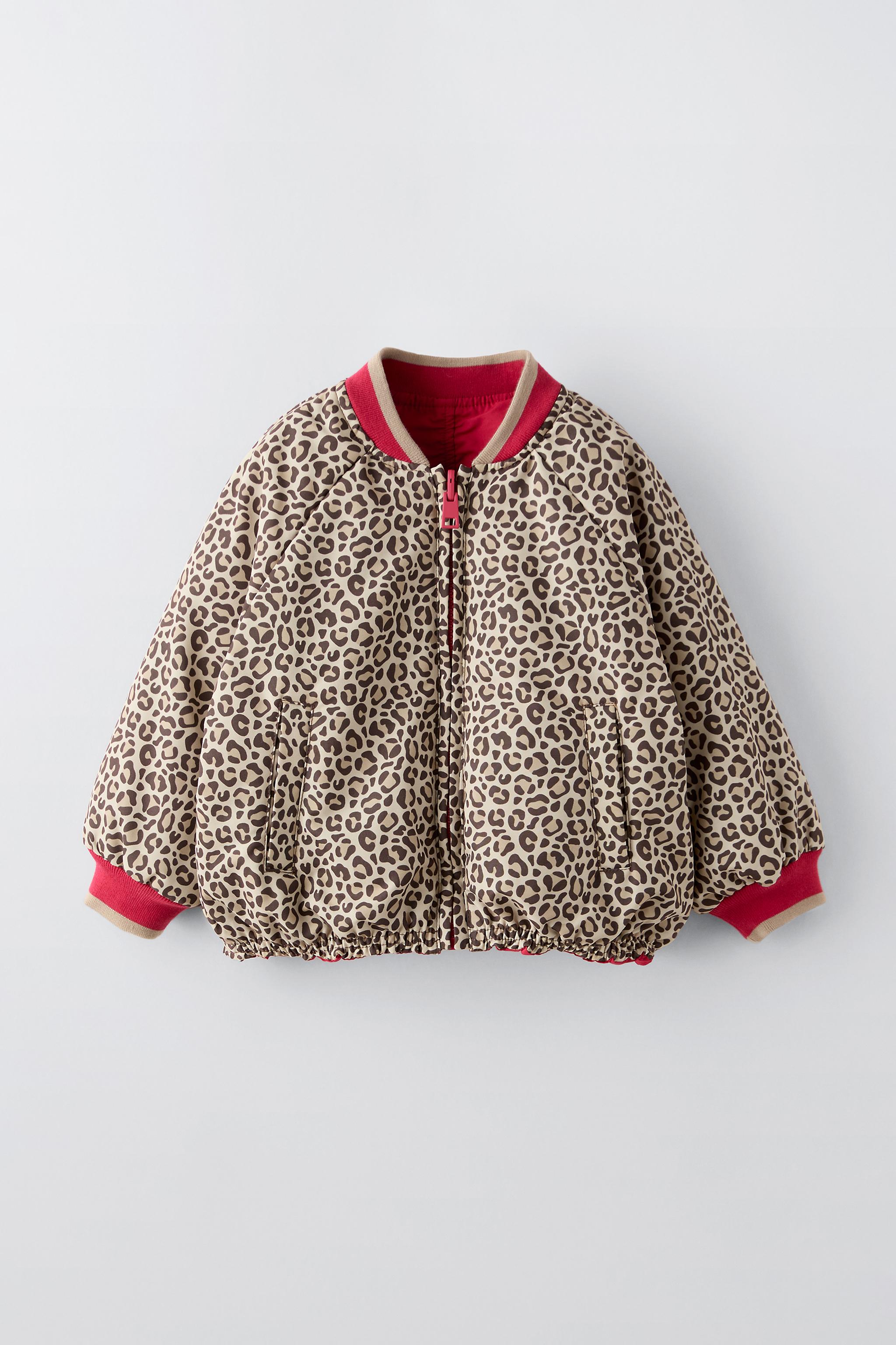 Cheetah print coat zara hotsell