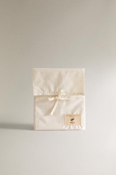 MOON MINI COT SHEET SET - Light grey by Zara - Image 4