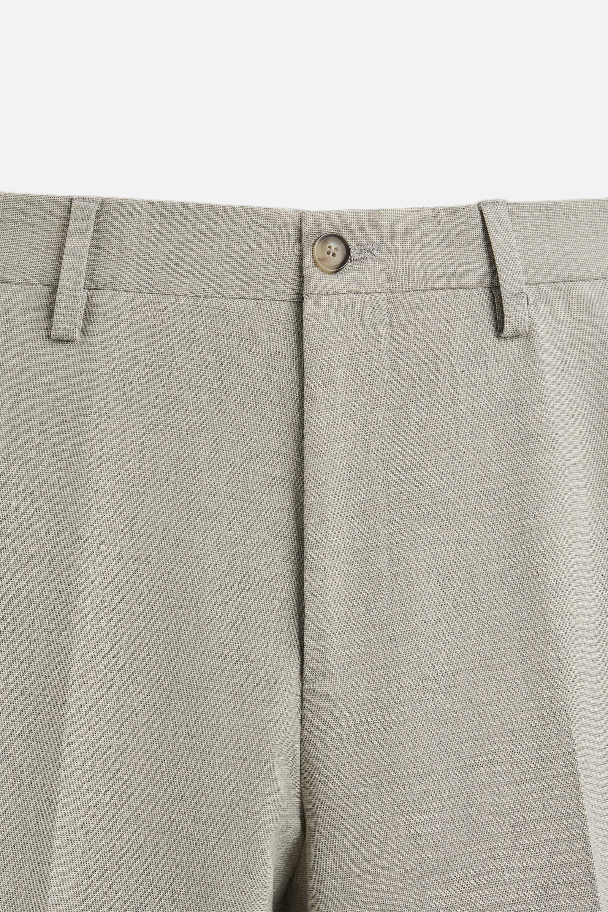 PANTALON DE COSTUME STRUCTURÉ