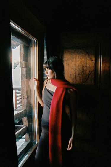 Zara SQUARE NECK CAMISOLE - Black - Image 0