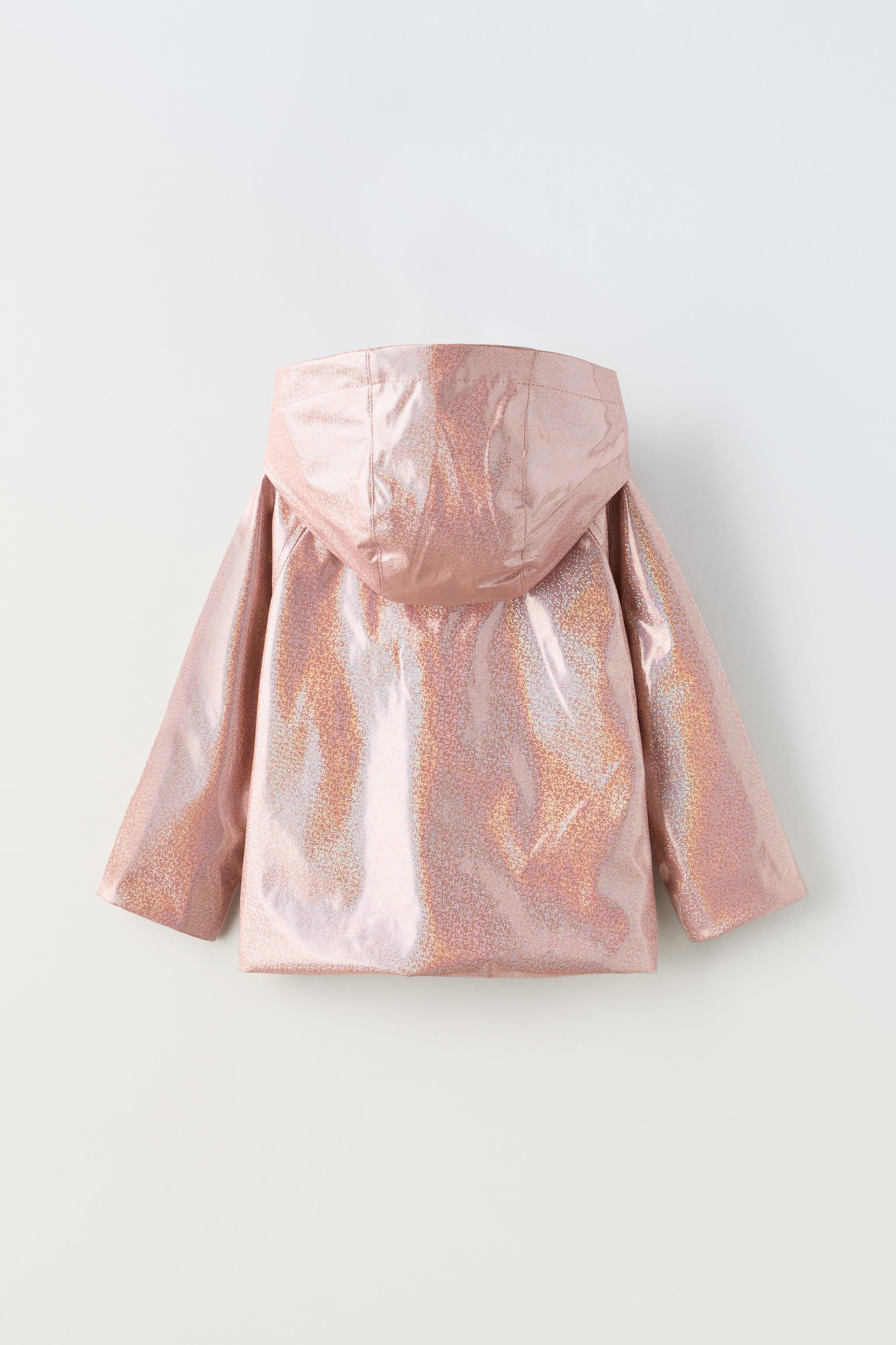 Zara hotsell pink raincoat