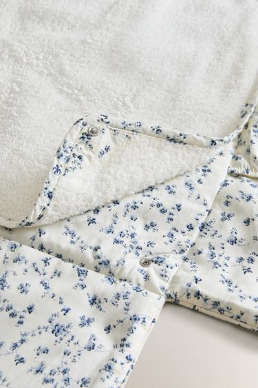 MATELAS À LANGER BÉBÉ FLEUR BLEUE - Bleu de Zara - Image 4