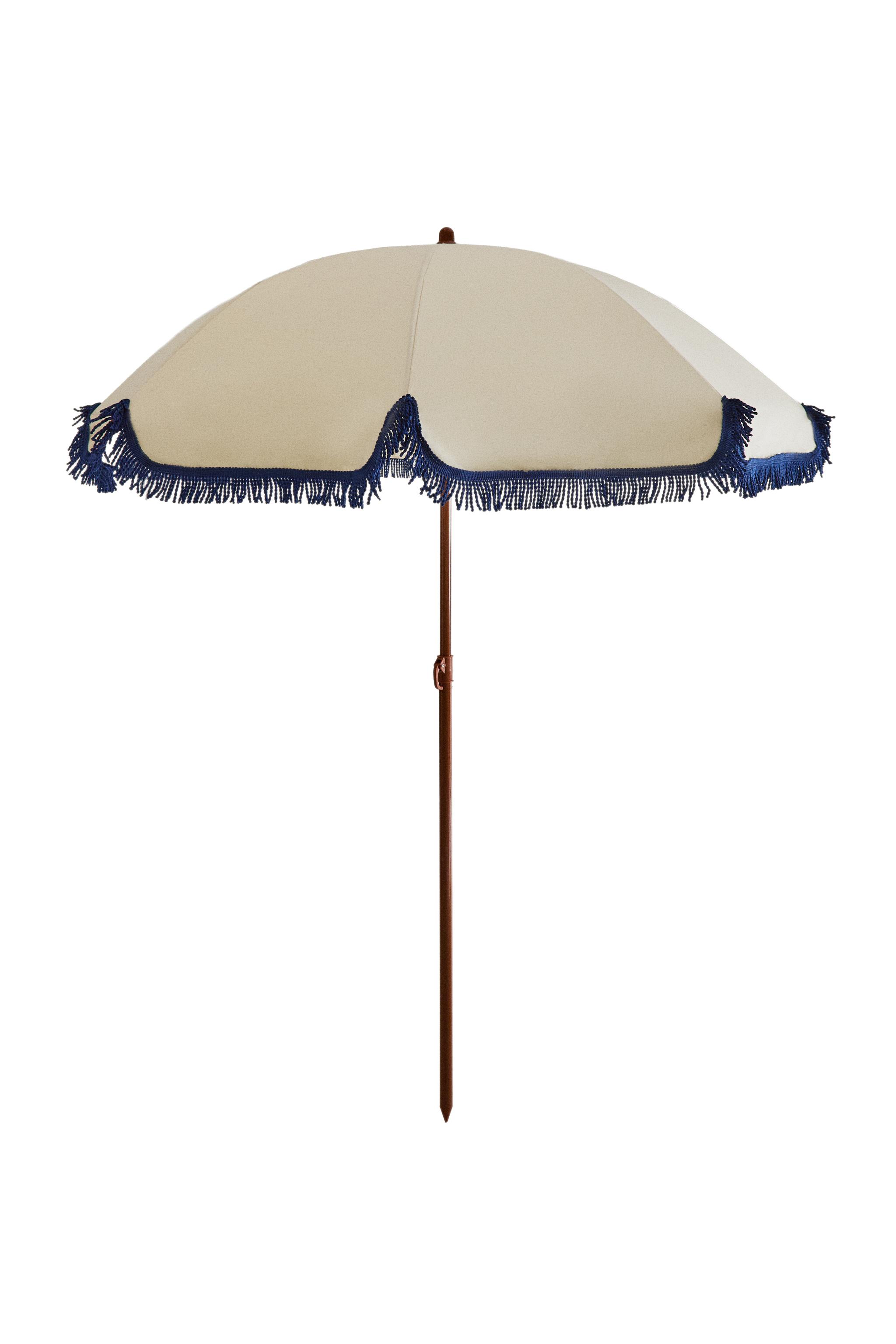 FRINGED BEACH UMBRELLA (ø 135CM) - Multicolored | ZARA United States