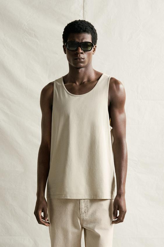 Koszulka tank top supima® o średniej gramaturze