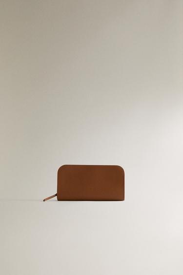 LEATHER WALLET – Barna a ZARA-tól