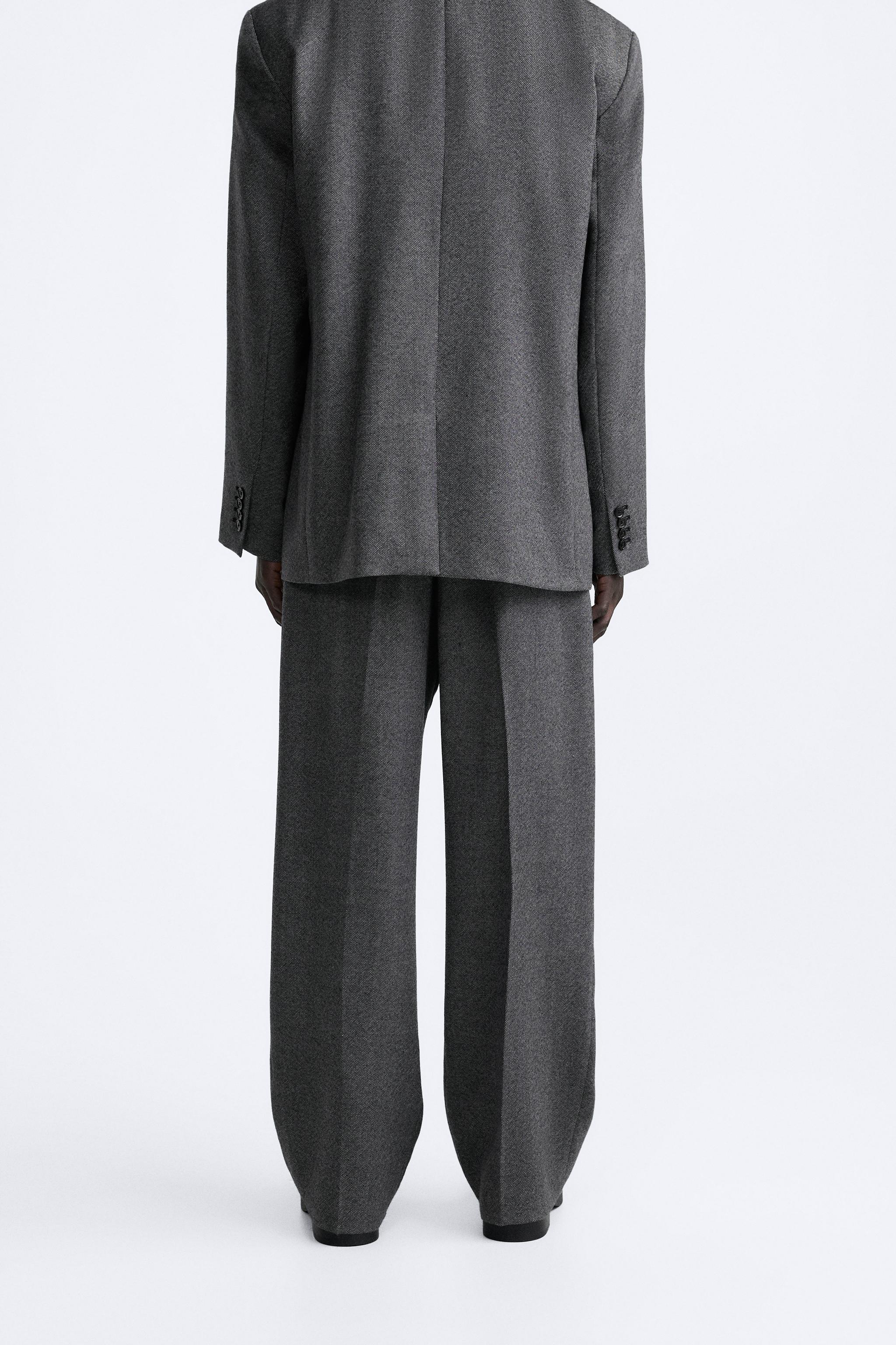 ウールスーツ パンツ - LIMITED EDITION - ブラック | ZARA Japan / 日本