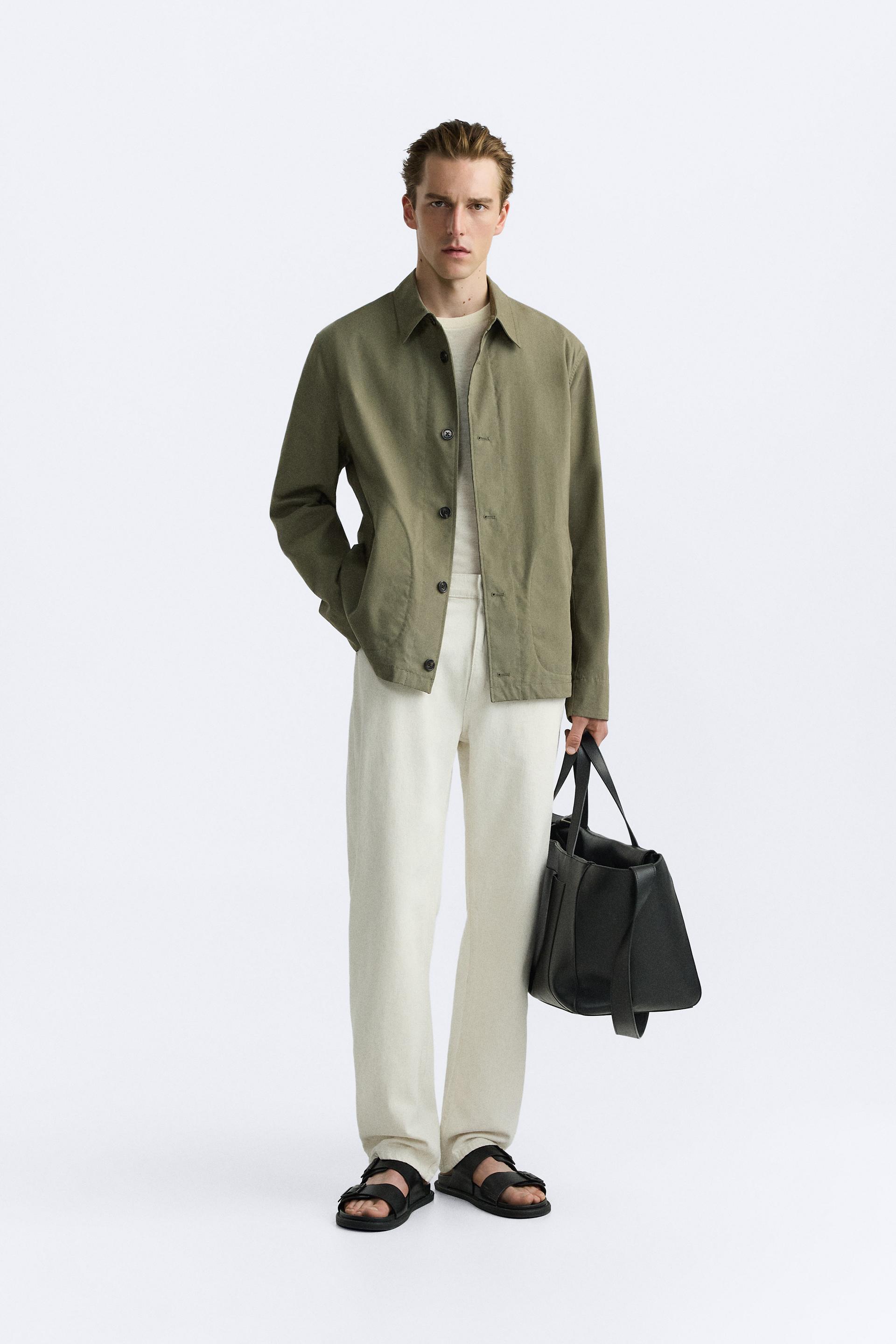 POCKET OVERSHIRT - Khaki | ZARA United States