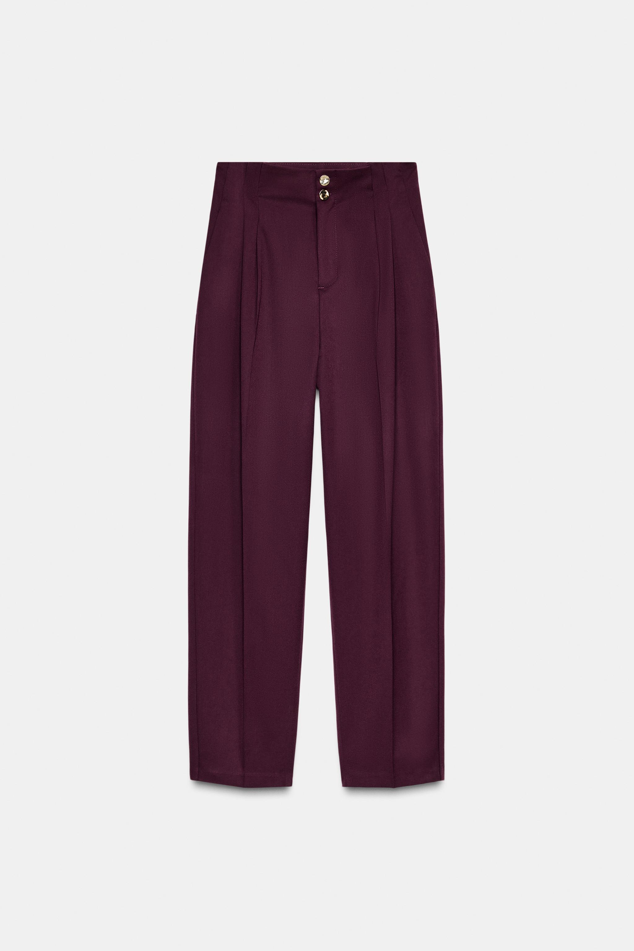 PLEATED PAPERBAG PANTS