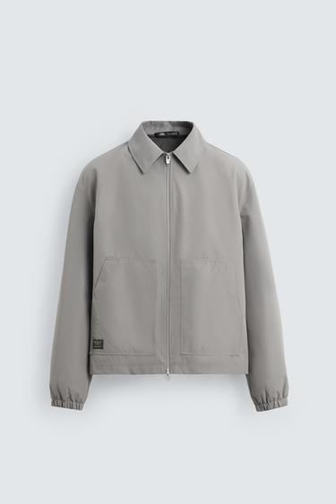 CAZADORA TÉCNICA - Gris claro de Zara