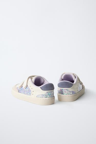 GLITTER PLIMSOLLS - White by Zara - Image 5