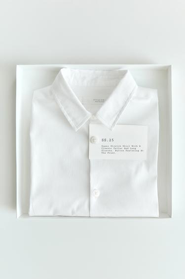 SUPER STRETCH SHIRT - White by Zara