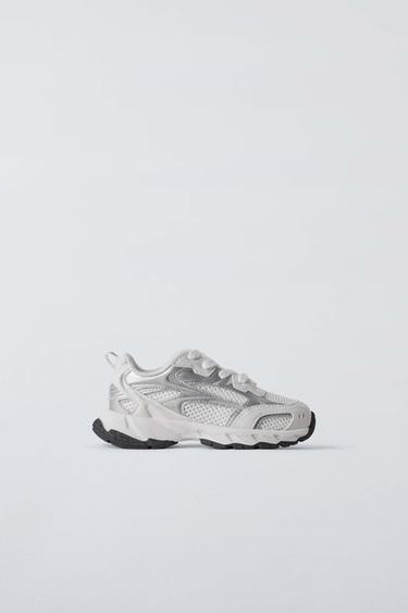 ZAPATILLA DEPORTIVA REJILLA - Blanco de Zara
