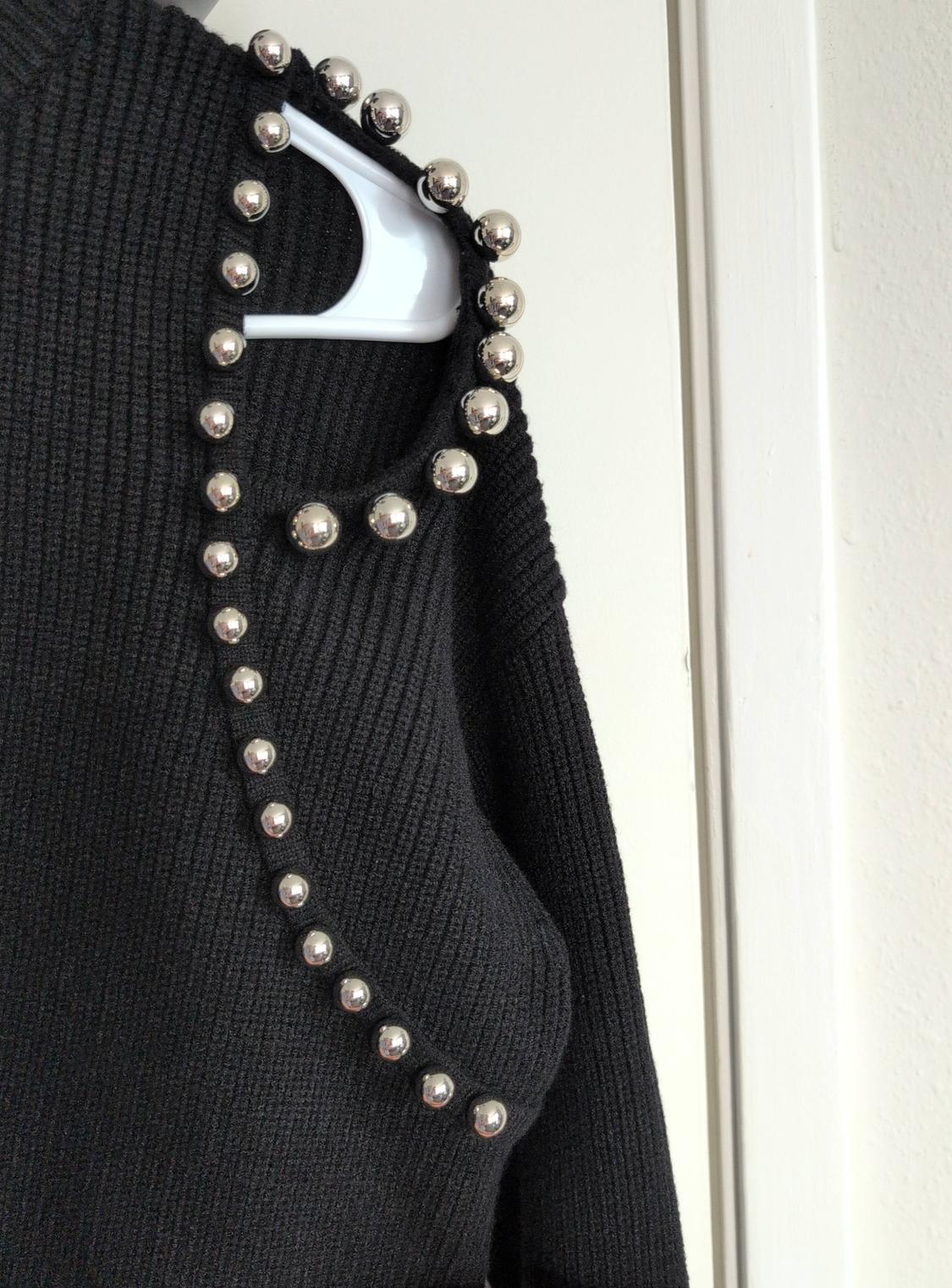 BALL TRIM KNIT SWEATER - Image 3