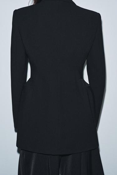 ZW COLLECTION LIMITED EDITION FITTED BLAZER - Black by Zara - Image 2