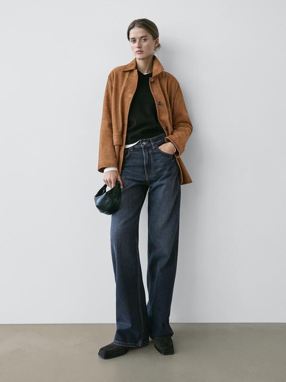 High-waist wide-leg jeans from Zara - $130