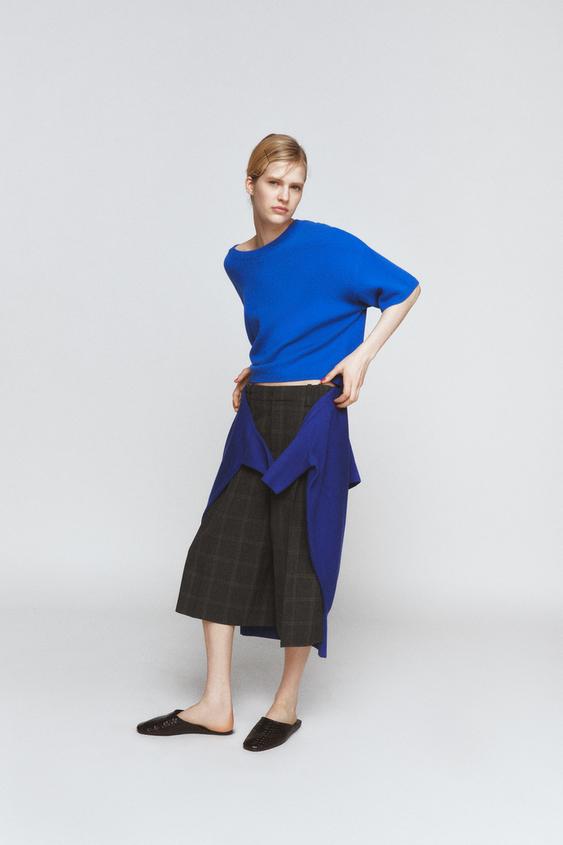 100% WOOL WIDE SLEEVE JUMPER