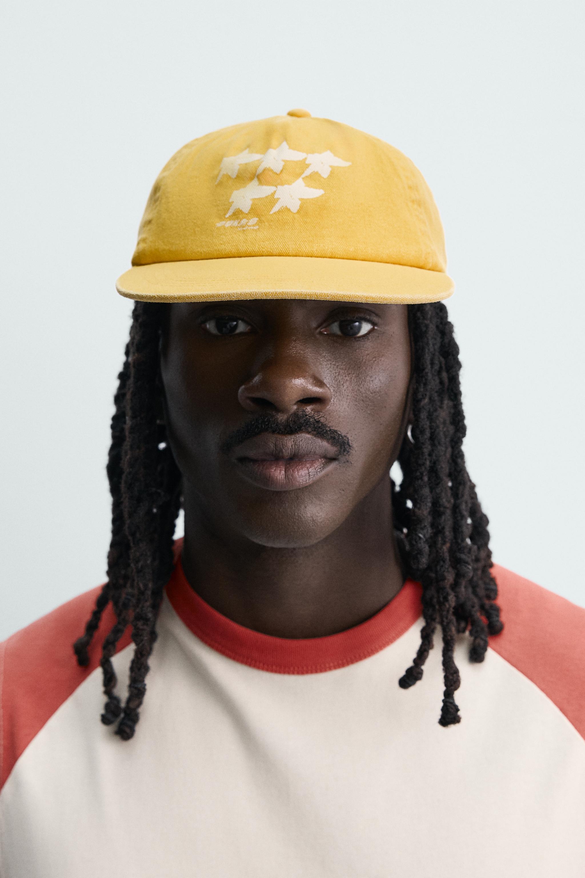 ウナギ・サヤカ XLイエローパーカー・キャップセット PUKAS SURF X ZARA フラットバイザーキャップ - イエロー | ZARA Japan