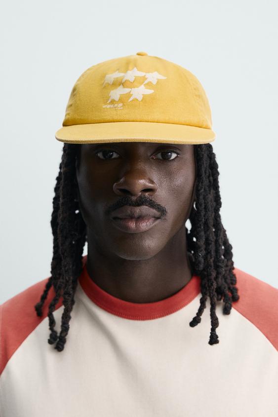 GORRA VISOR PLANO PUKAS SURF X ZARA - Amarillo de Zara - Imagen 0