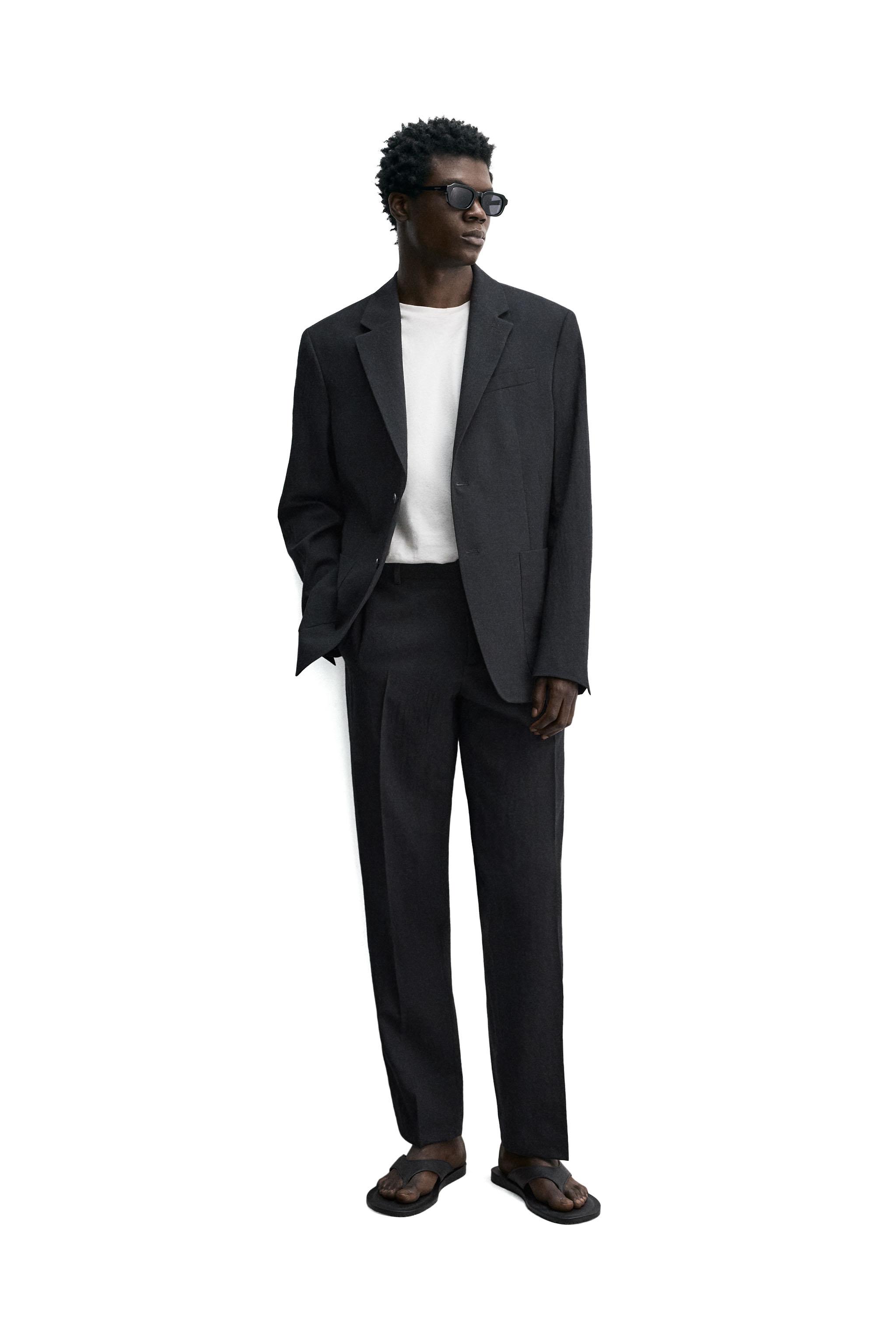 ZARA ブラック ビジネススーツ セット Men's Black Suits | ZARA United States