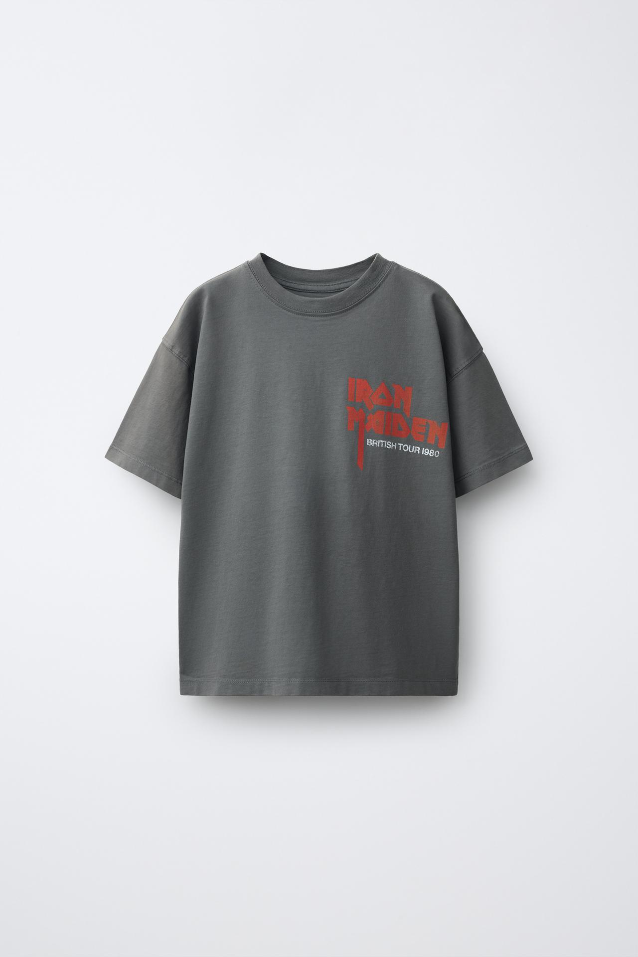 IRON MAIDEN © Graphic T-Shirt — Anthracite grey